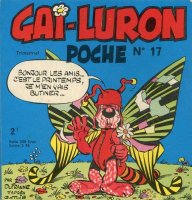 Scan d'une couverture Gai-Luron Poche dessine par Henri Dufranne